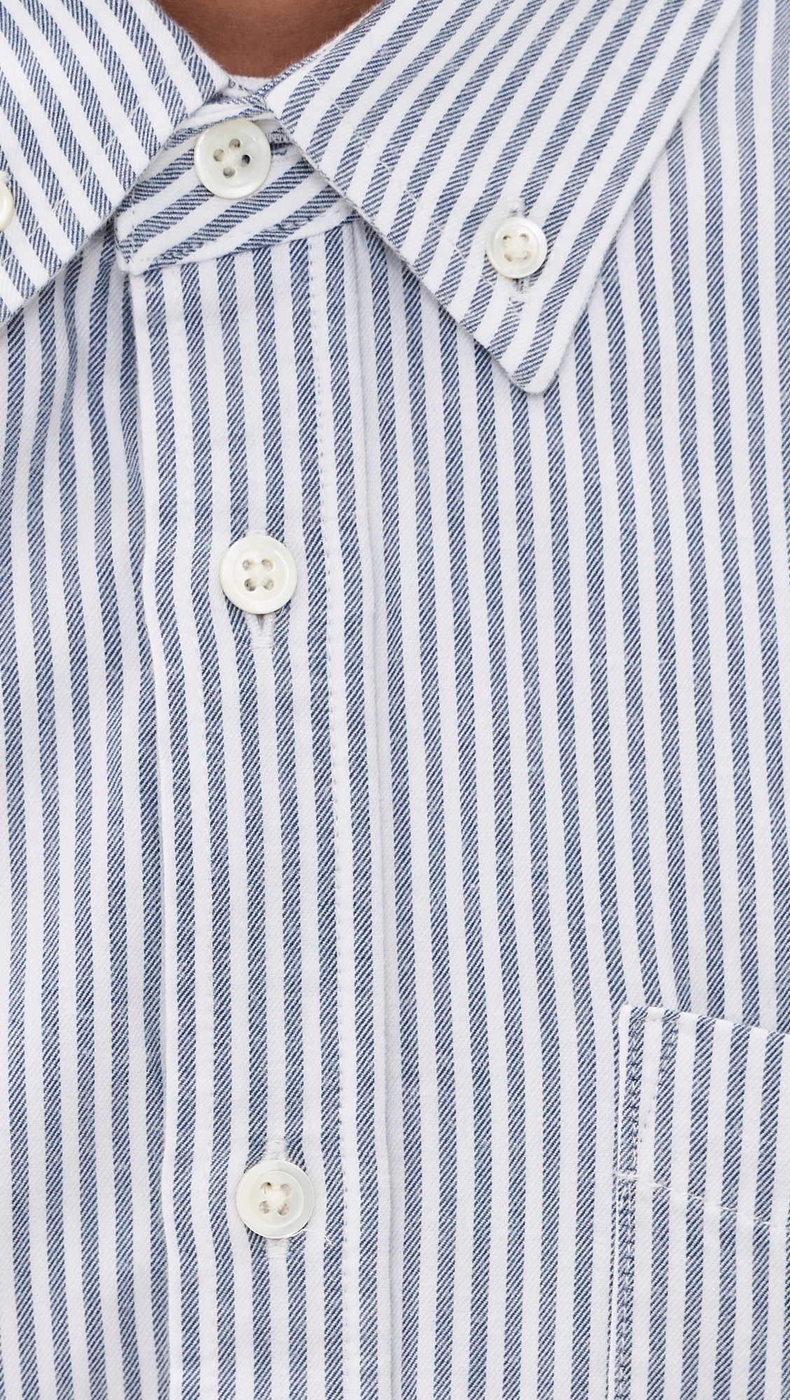 Vance Shirt Blue White Stripe