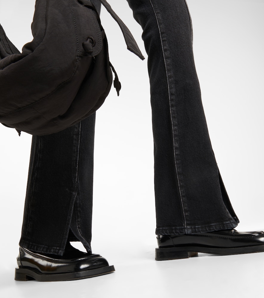 High-rise skinny jeans