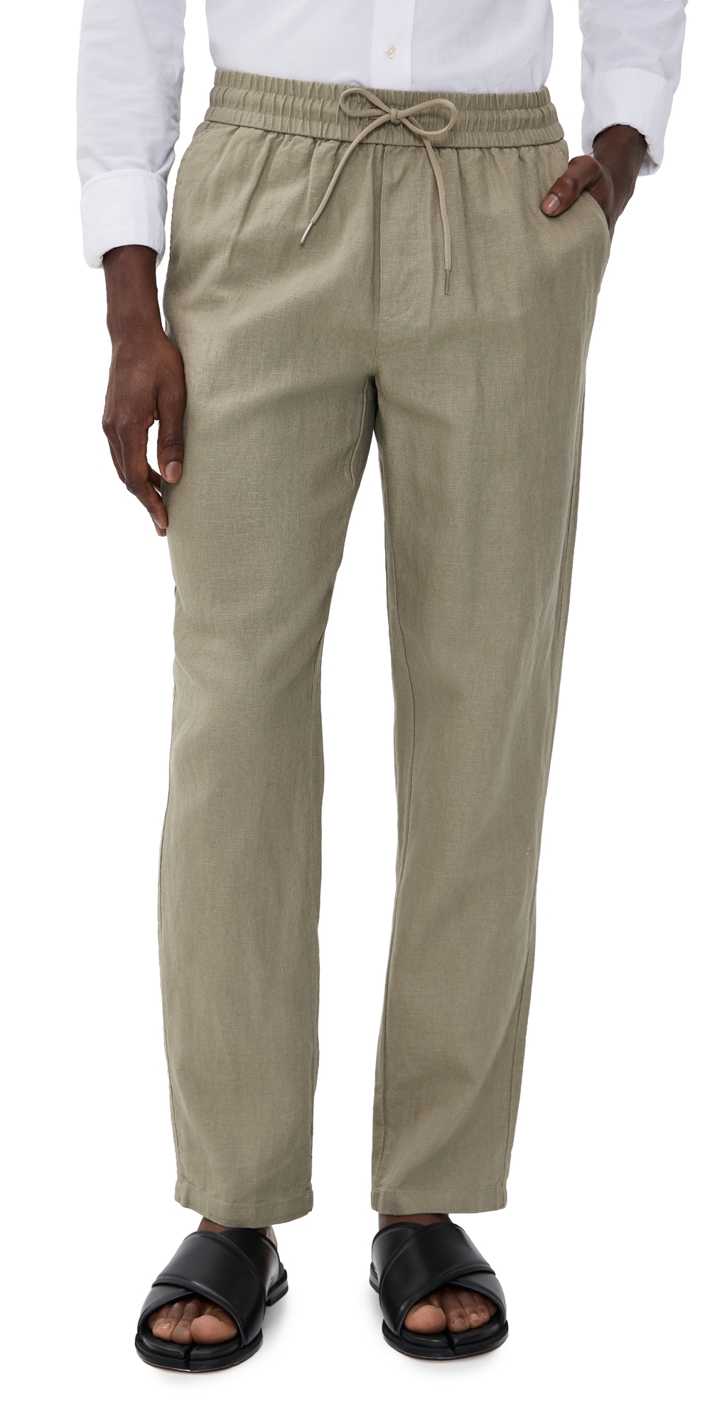 Patrick Linen Pants Laurel Oak Sand
