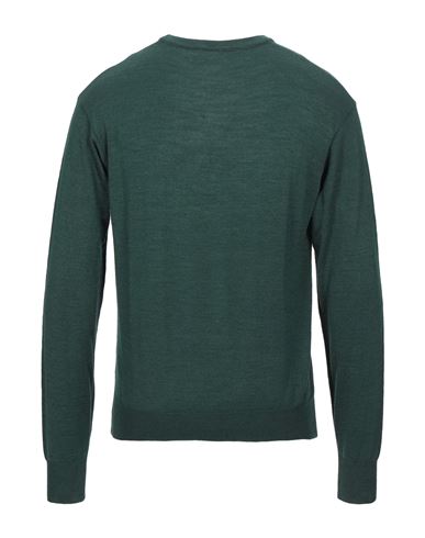Man Sweater Green Size L Merino Wool, Acrylic