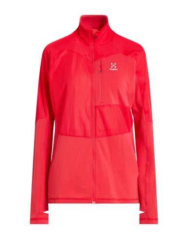 Haglöfs Woman Sweatshirt Red Size XL Recycled polyester, Elastane
