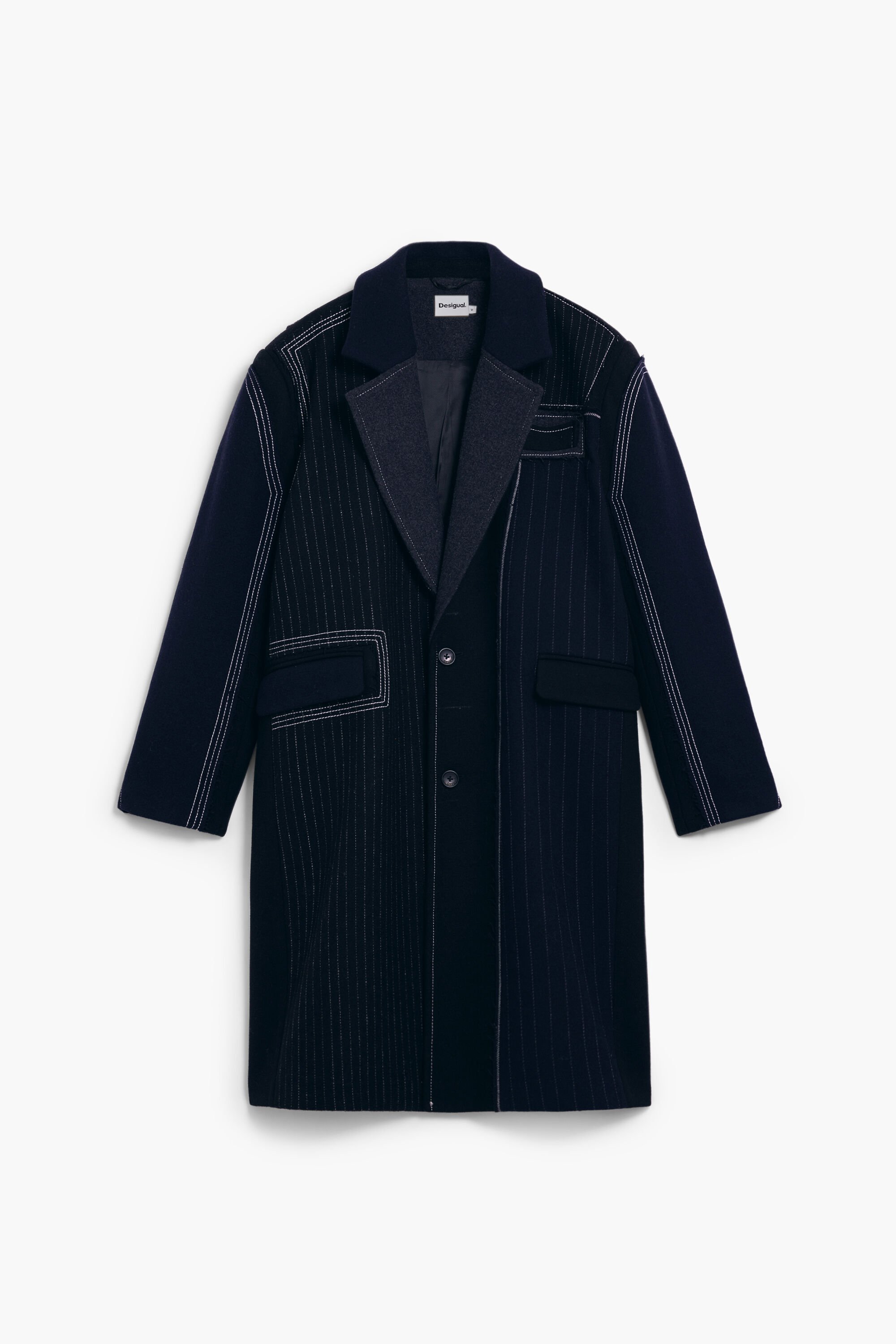 Long striped coat