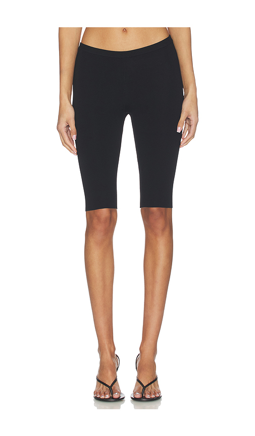 Entire Studios Knit Capri in Black. L. Also in M, S