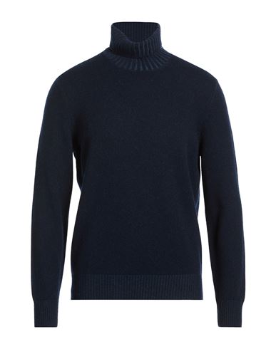 Man Turtleneck Navy Size 38 Cashmere