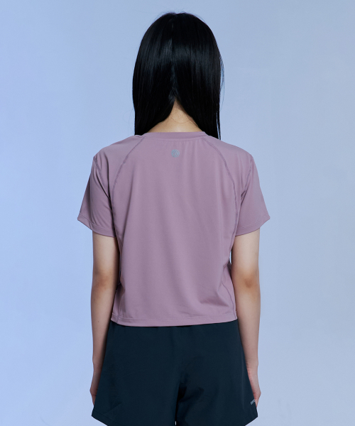 W Coolier Askin Crop Short Sleeve T-Shirt