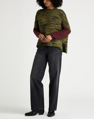 Woman Sweater Light green Size XS Wool, Recycled polyacrylic, Acrylic, Viscose
