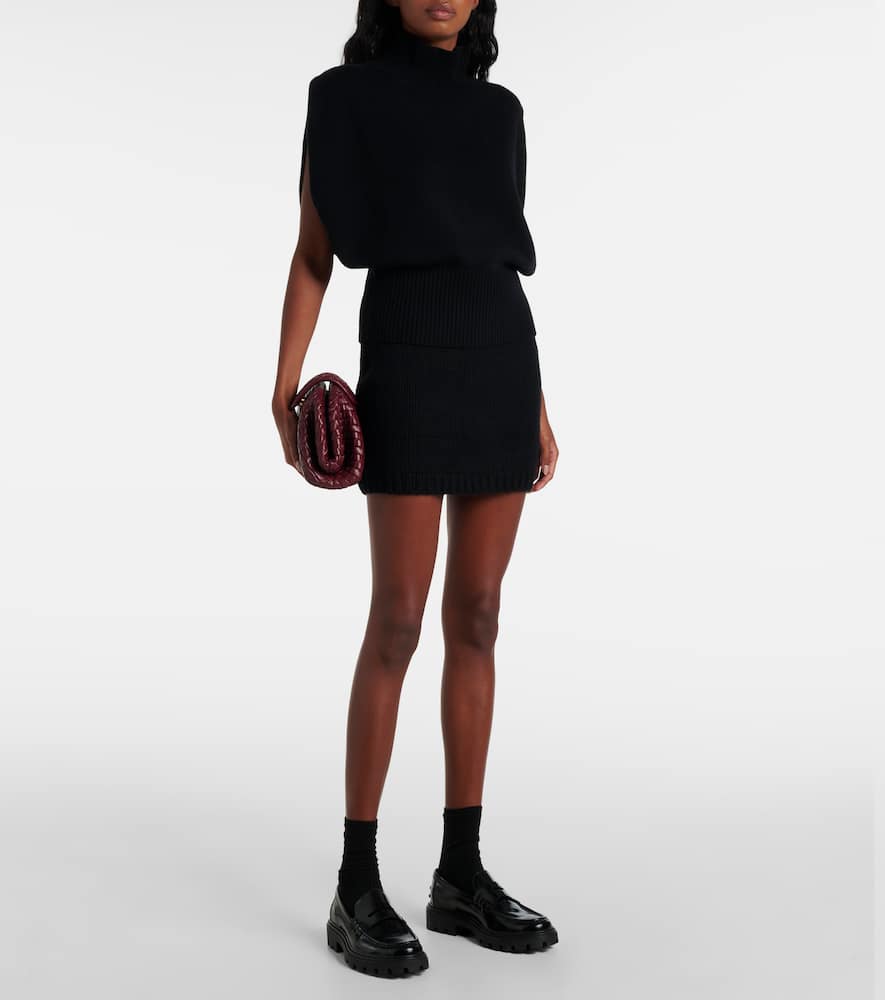 Zaya knitted cashmere top