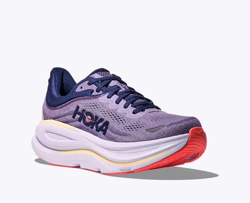 HOKA Women's Bondi 9 Shoes in Berry Jam/Berry Patch