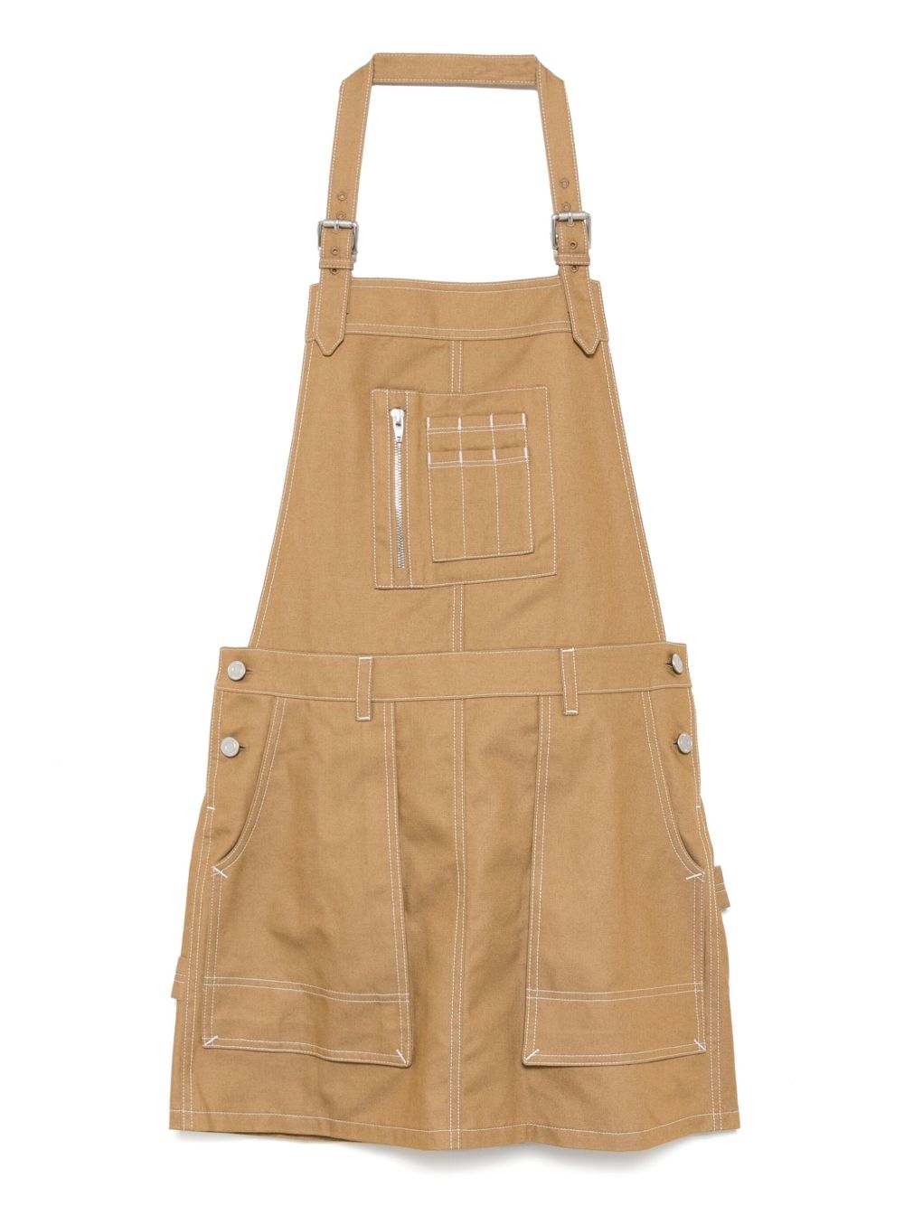Juun.J sleeveless dress - Brown