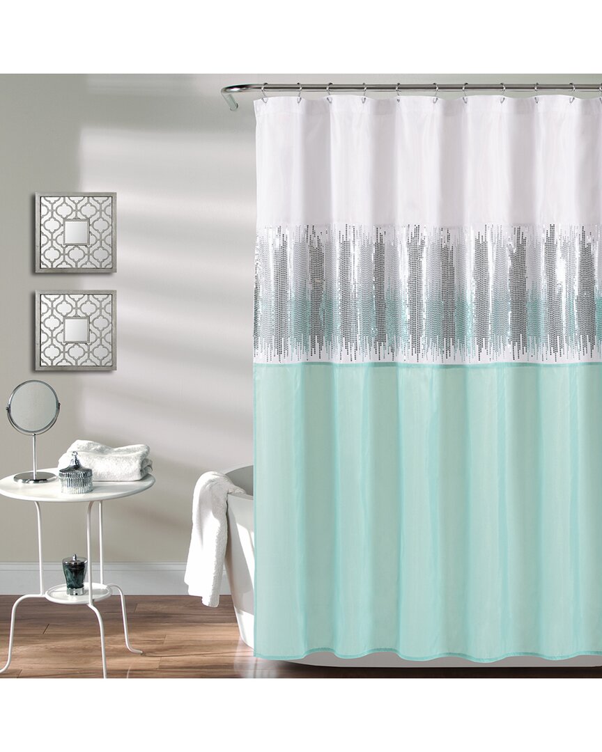 Lush Decor Fashion Night Sky Shower Curtain