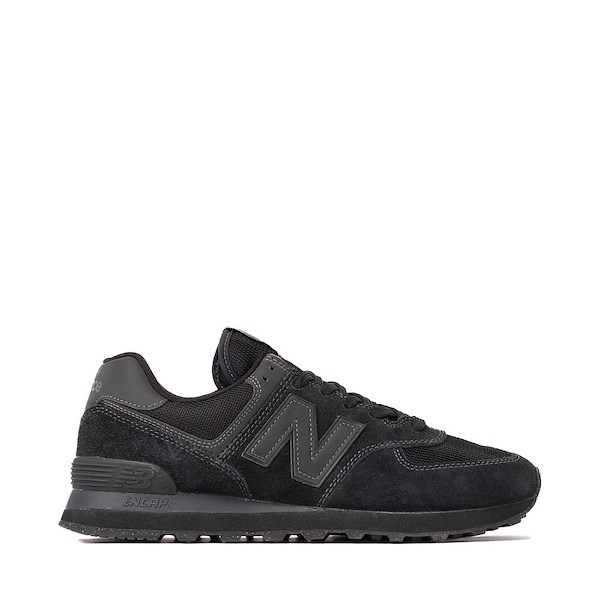 New Balance 574 Athletic Shoe - Black Monochrome