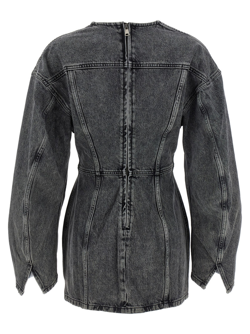 Denim Dress Dresses Gray