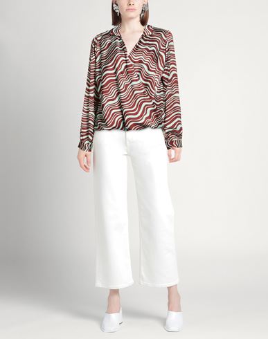 Première Dame Woman Top Brown Size S Polyester