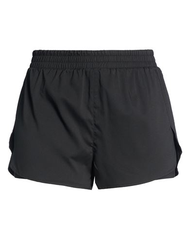 Woman Shorts & Bermuda Shorts Black Size XL Recycled polyester