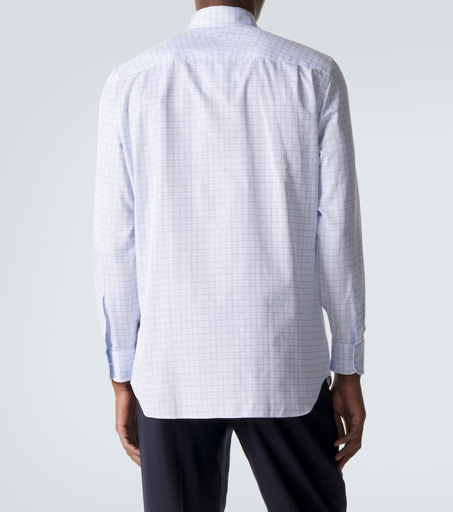 Checked cotton shirt