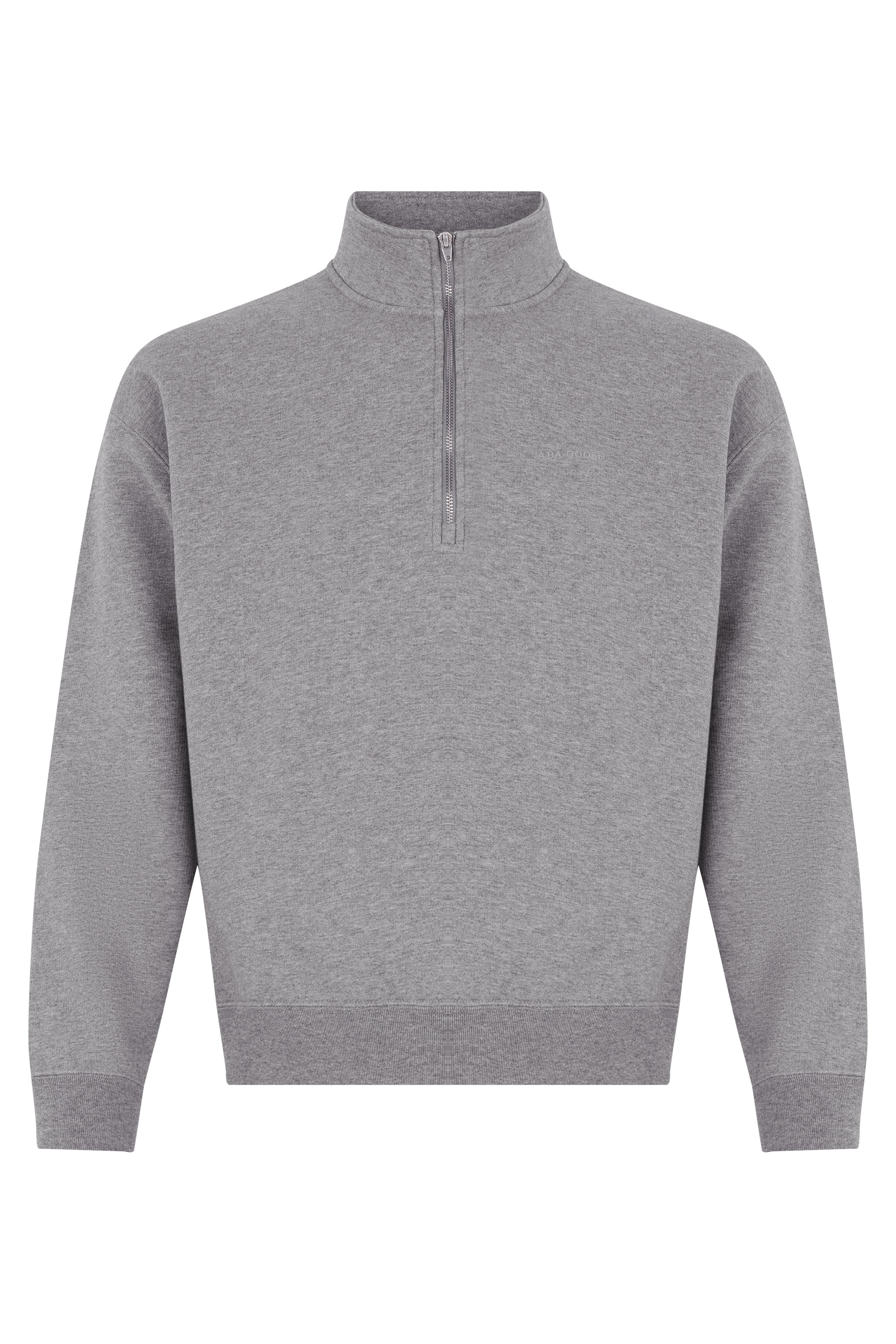 Zip Collar Sweatshirt for Women - Casual and Versatile