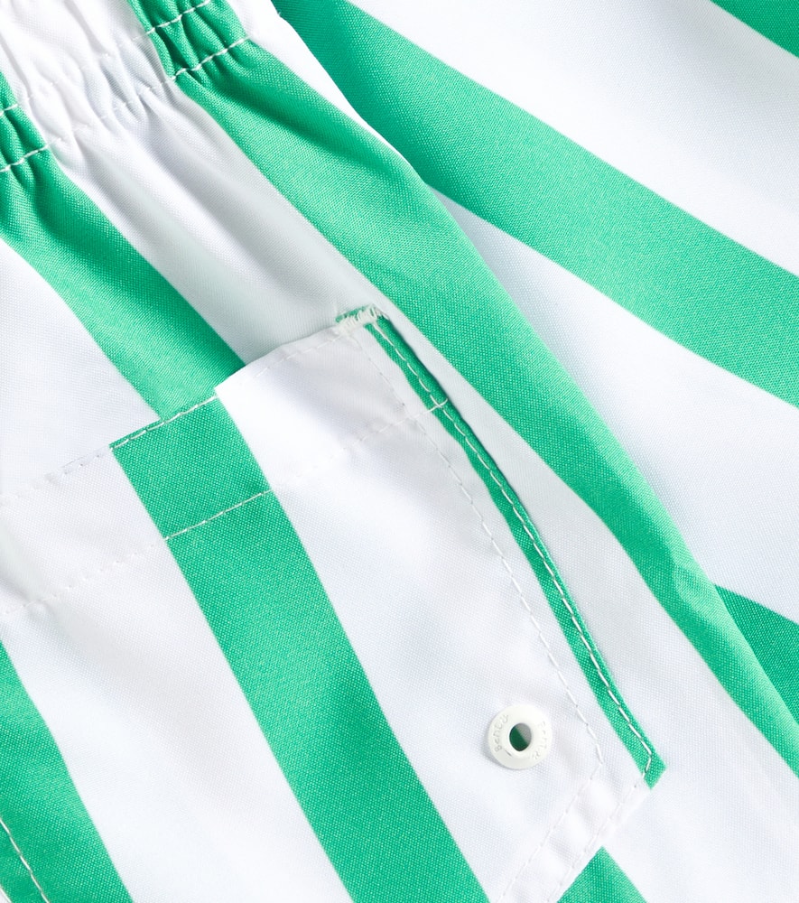 Fábula Nino striped swim trunks