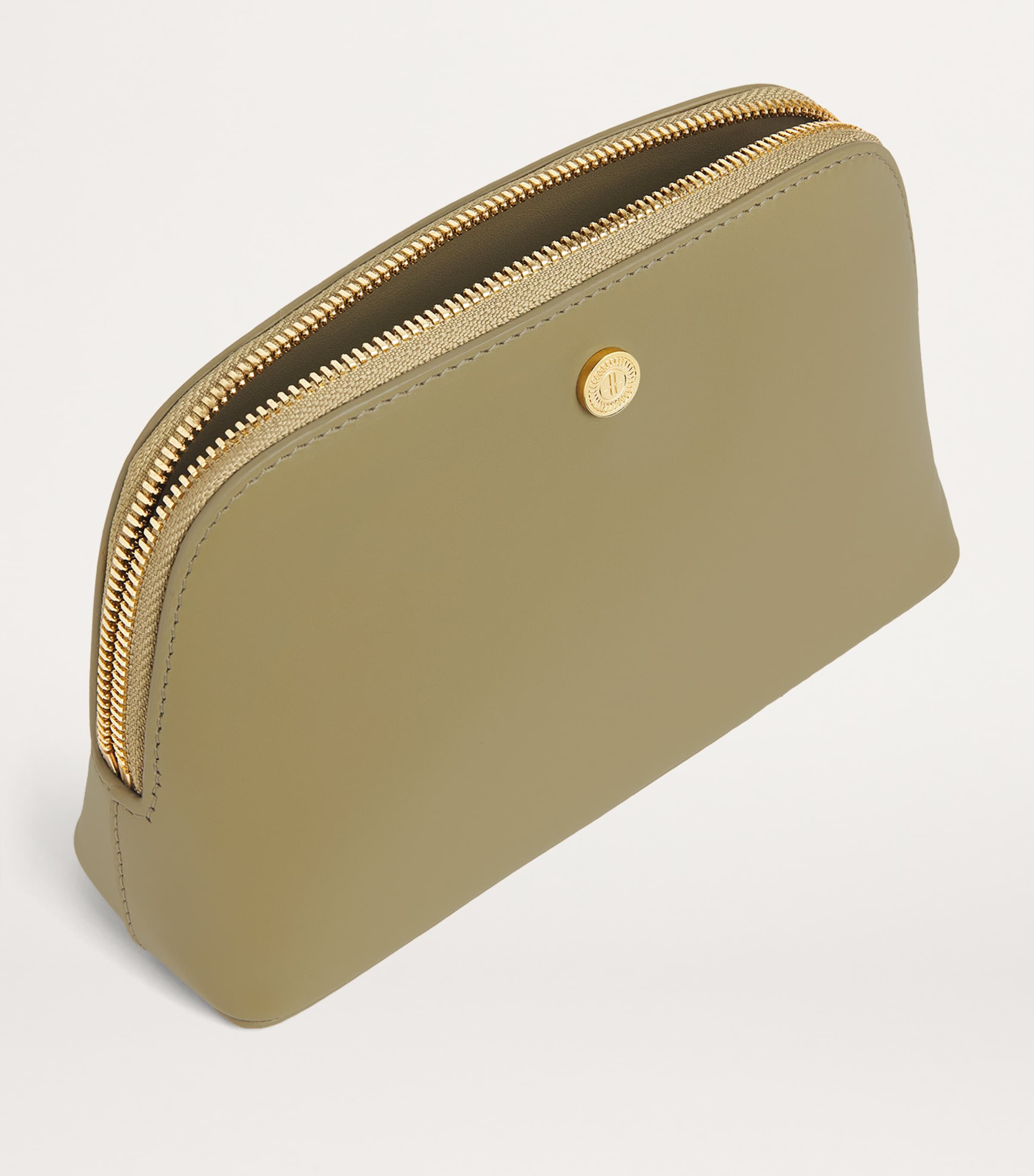 Small Leather Cosmetic Bag