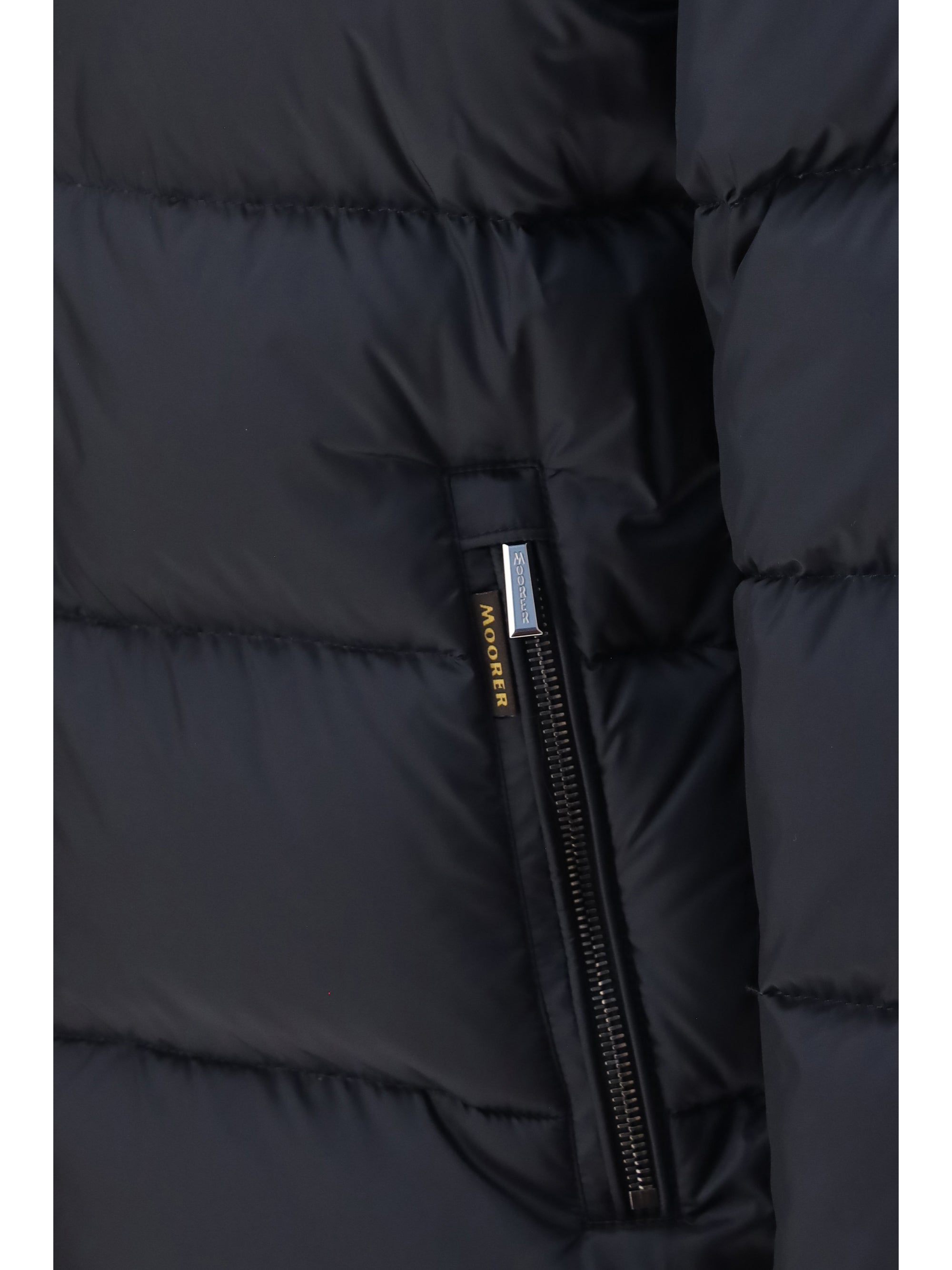 Down Jacket — Blue