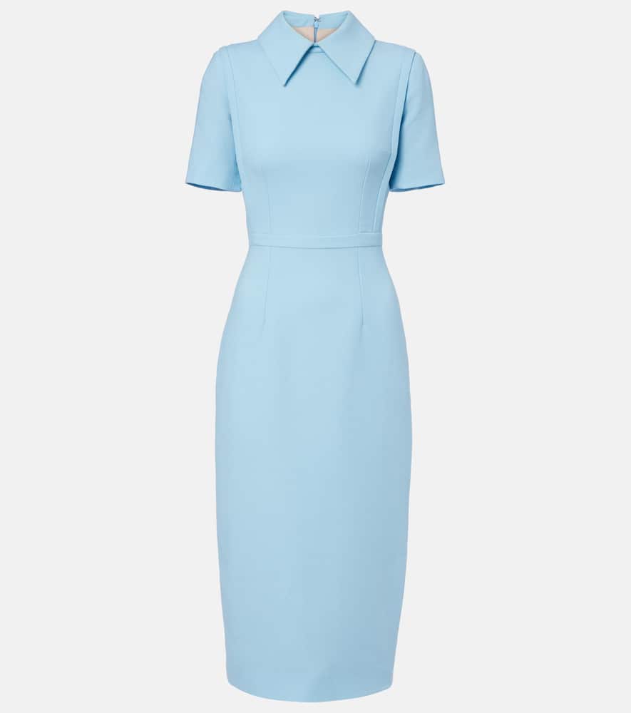 Valletta wool cocktail dress