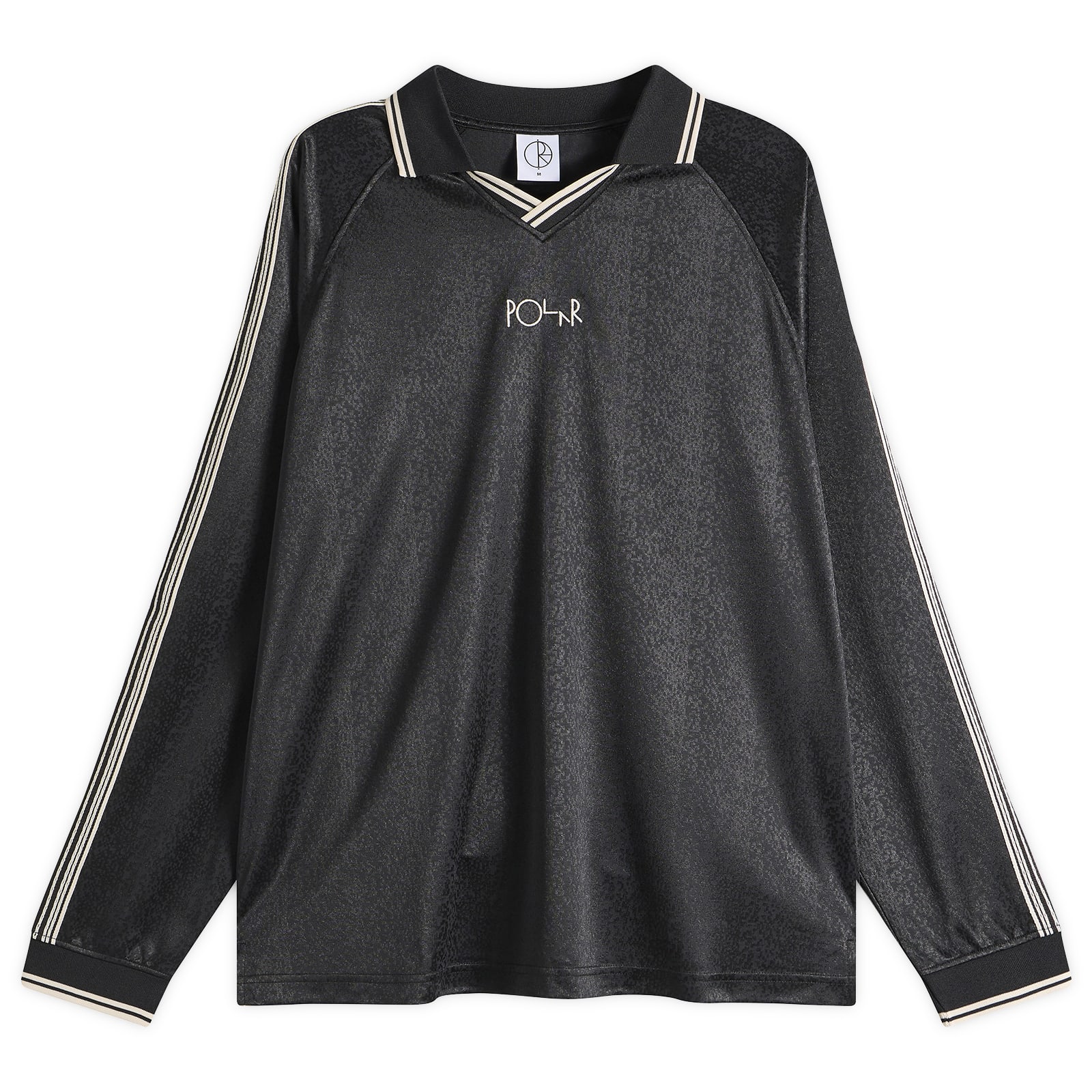 Men's Davie Long Sleeve Football Shirt Black
