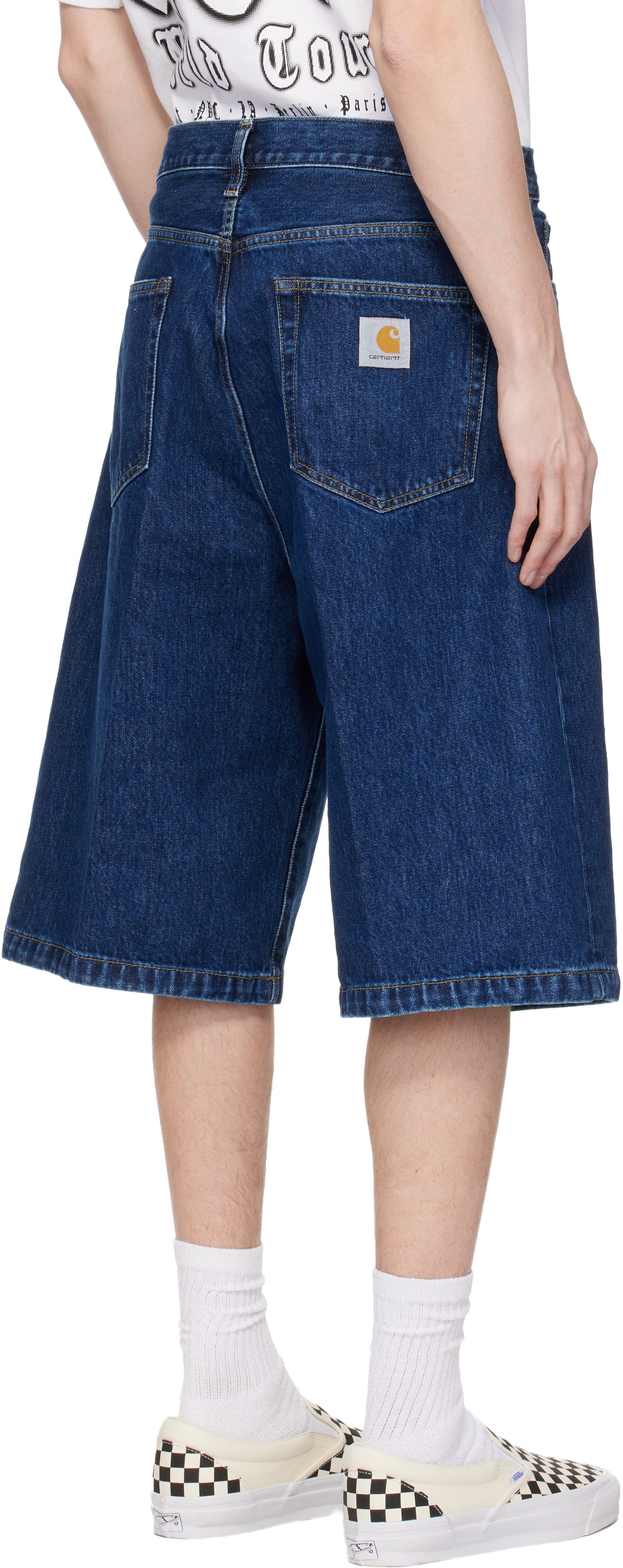 Blue Langdon Denim Shorts