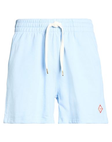 Man Shorts & Bermuda Shorts Light blue Size XL Organic cotton