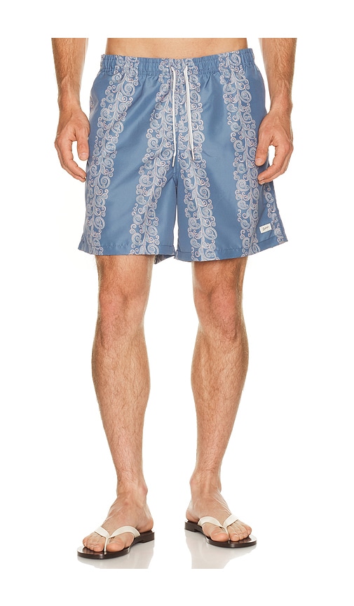 Bather Coral Fiesta Printed Swim Trunks in Multi. M. Also in L, XL/1X