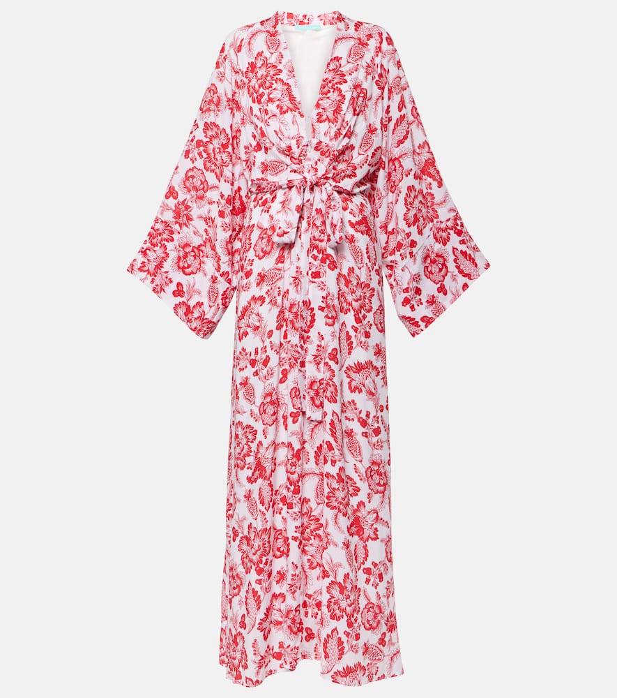 Wisdom floral wrap dress