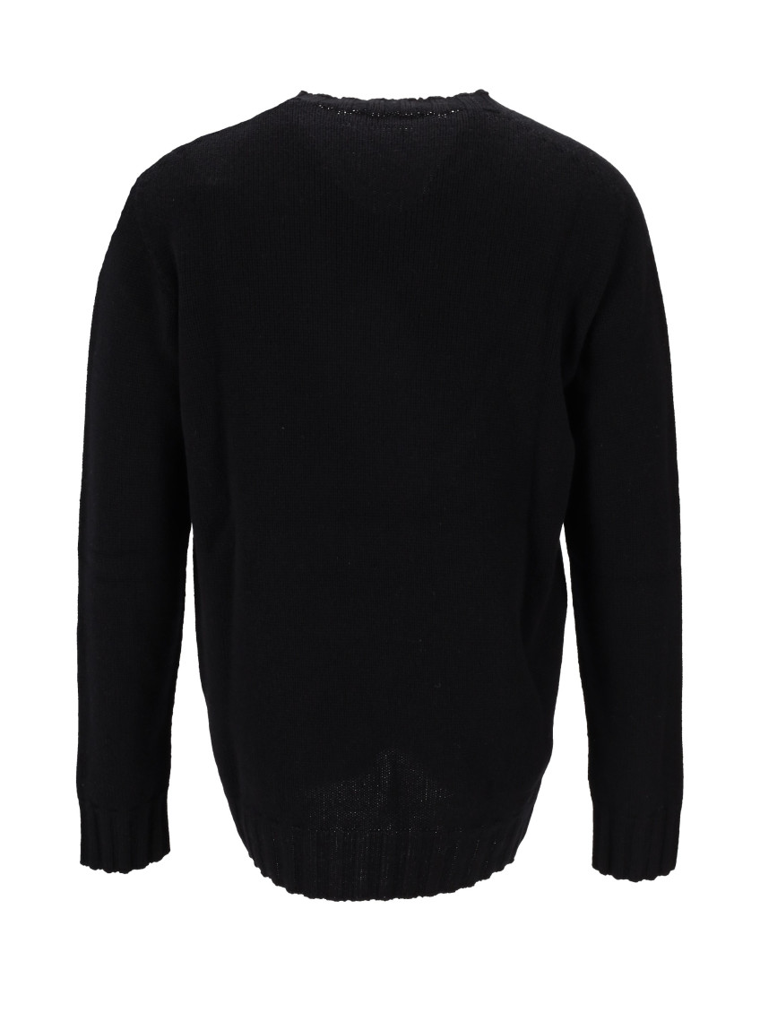 La Rose - h-neck sweater long sleeve
