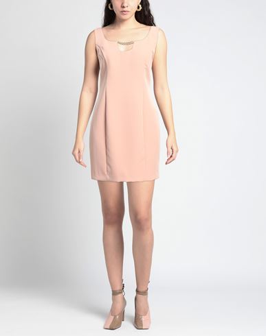 Woman Mini dress Blush Size S Polyester, Elastane