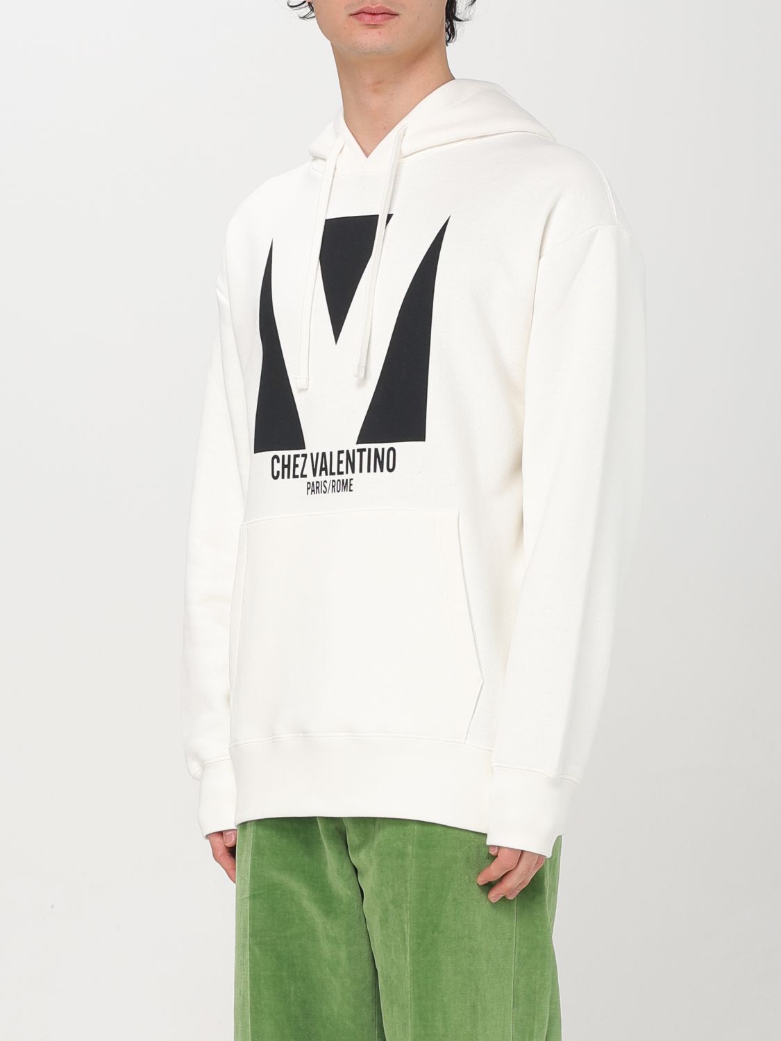 Sweatshirt Men color Ivory