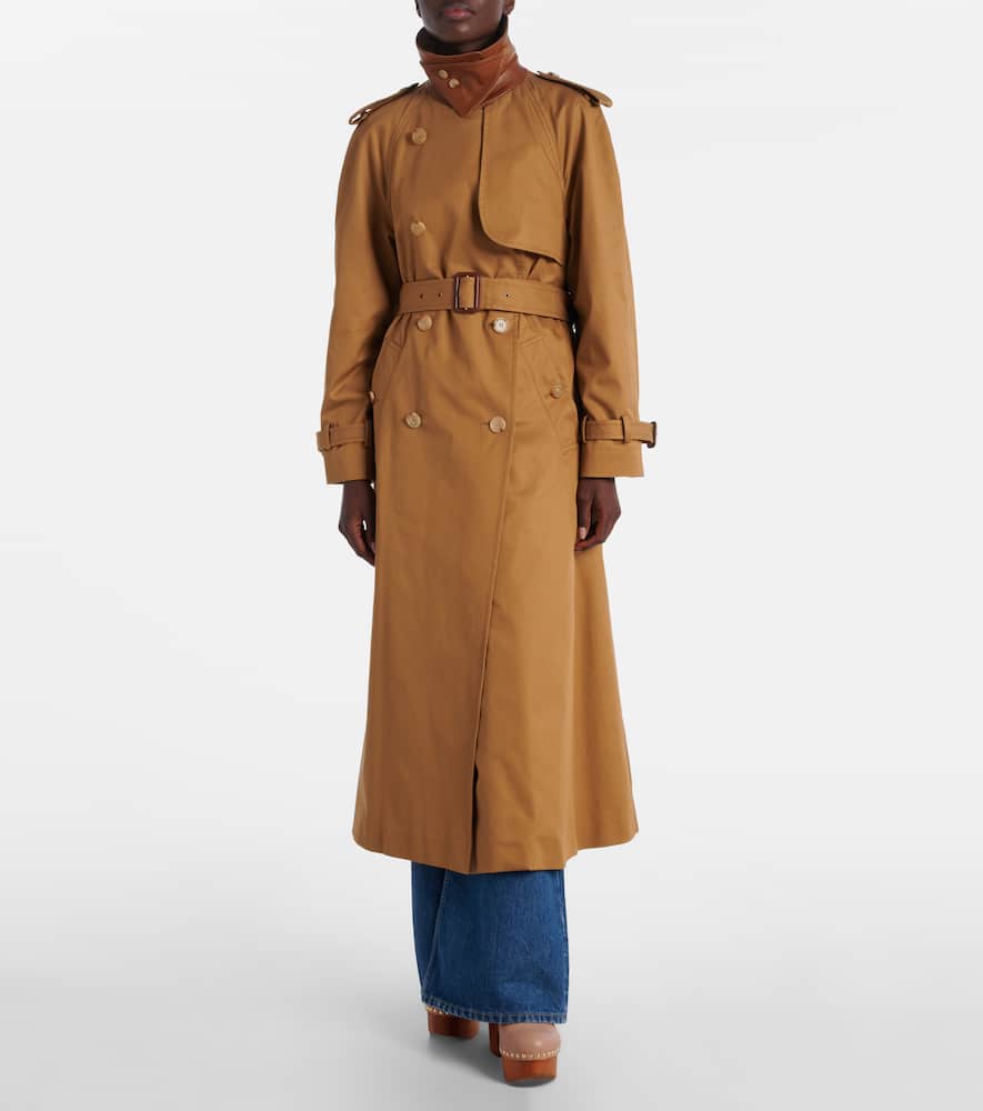 Chloé Cotton gabardine trench coat