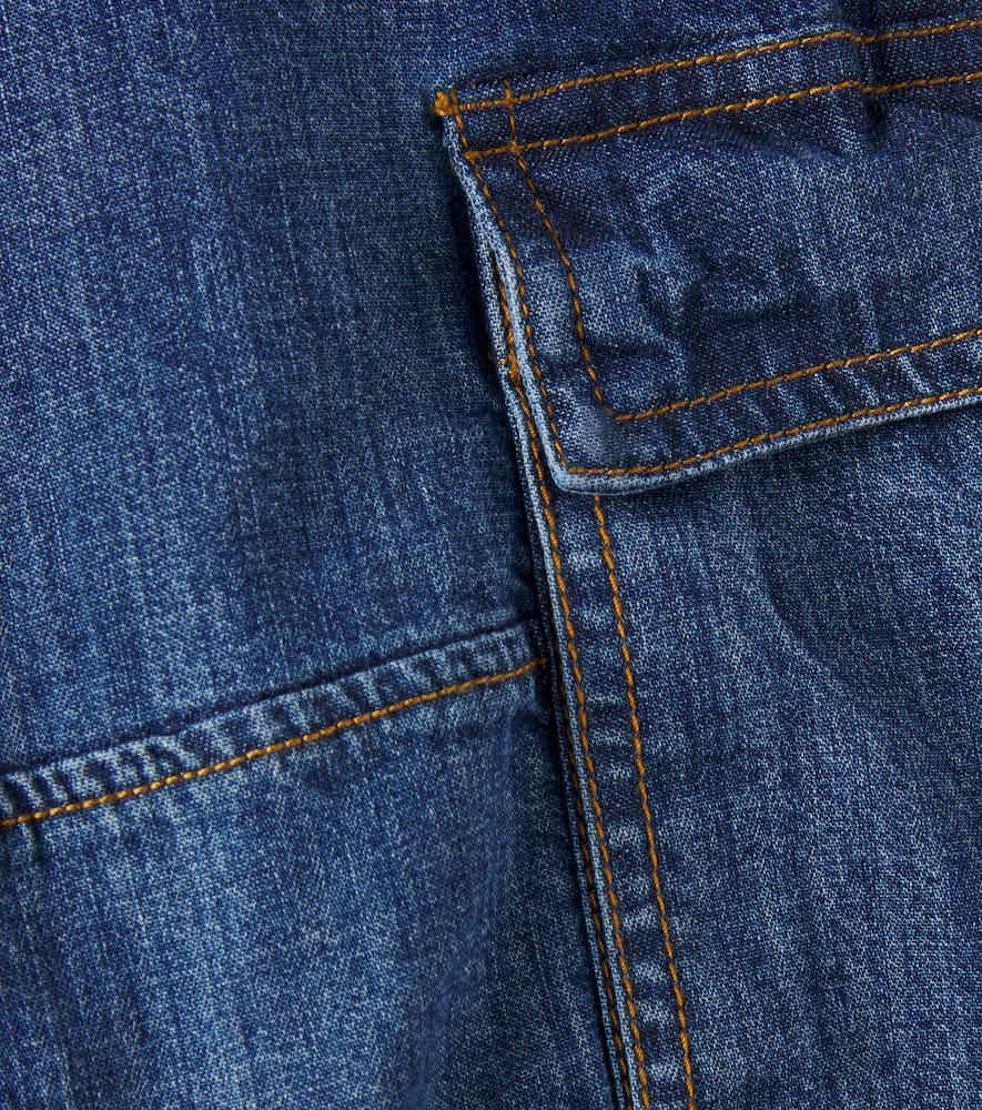 Aliki cotton chambray pants