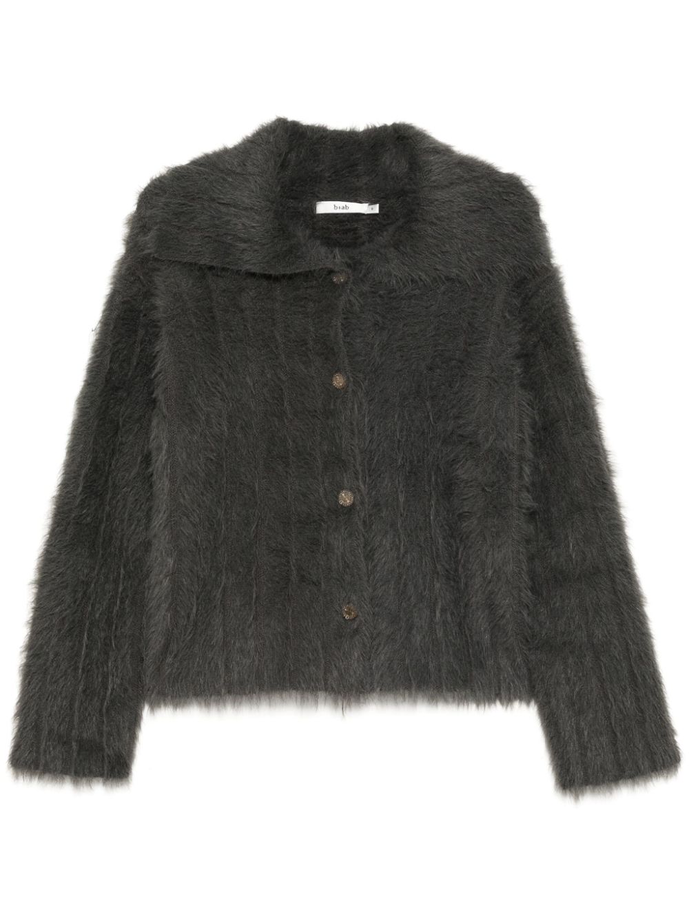 Faux fur cardigan - Neutrals