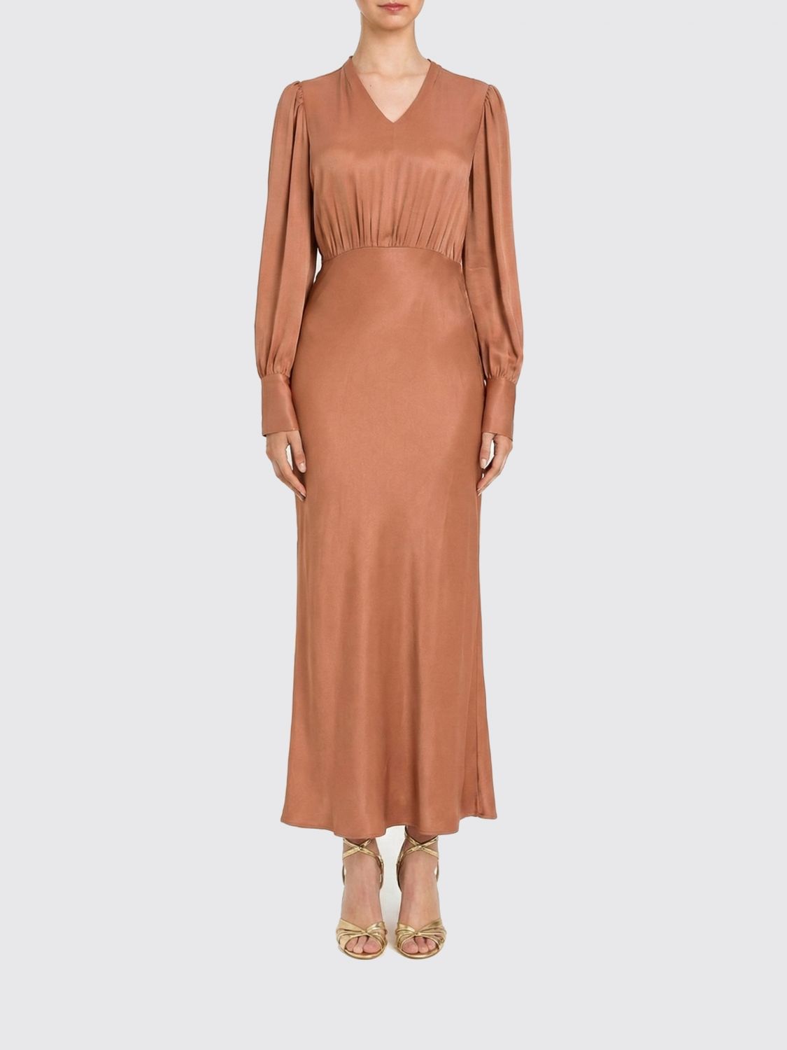 Dress Woman color Brown