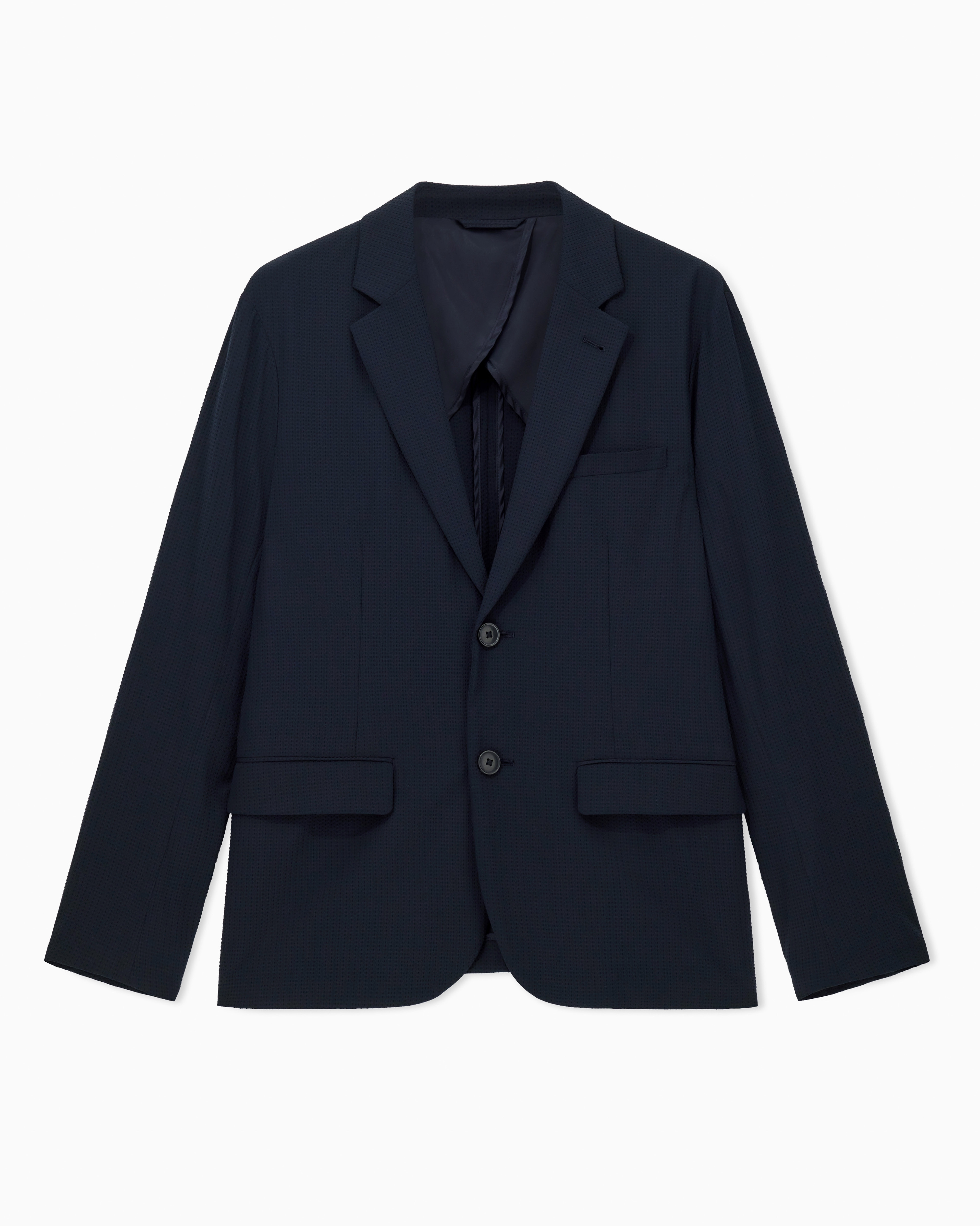 Stretch seersucker jacket