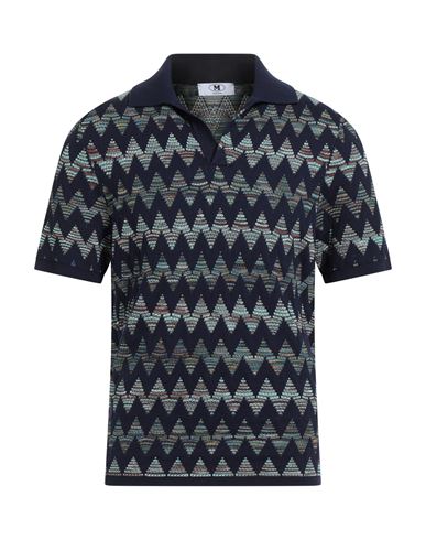 Man Sweater Navy Size L Cotton