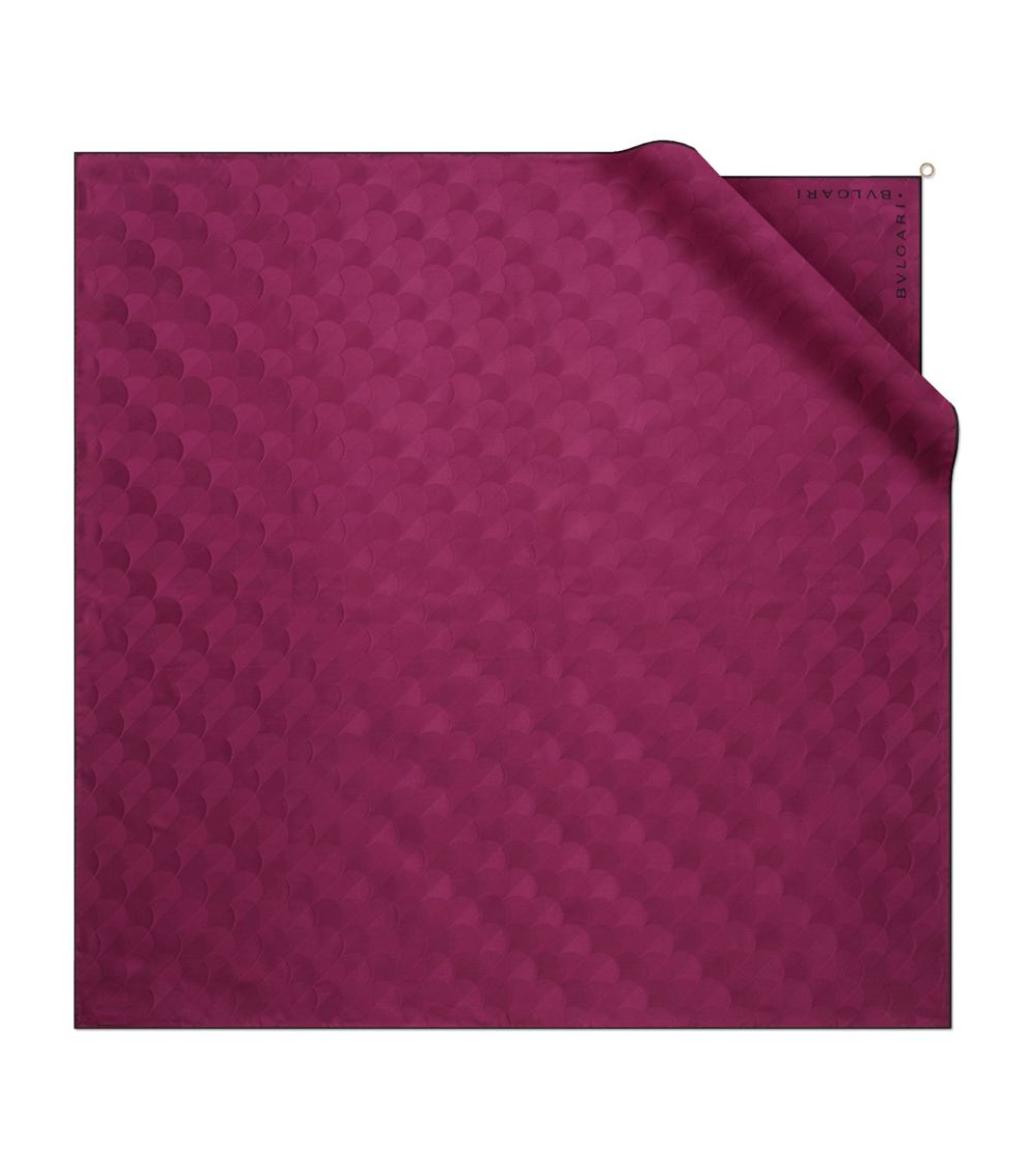 Silk Jacquard Diva Glare Scarf