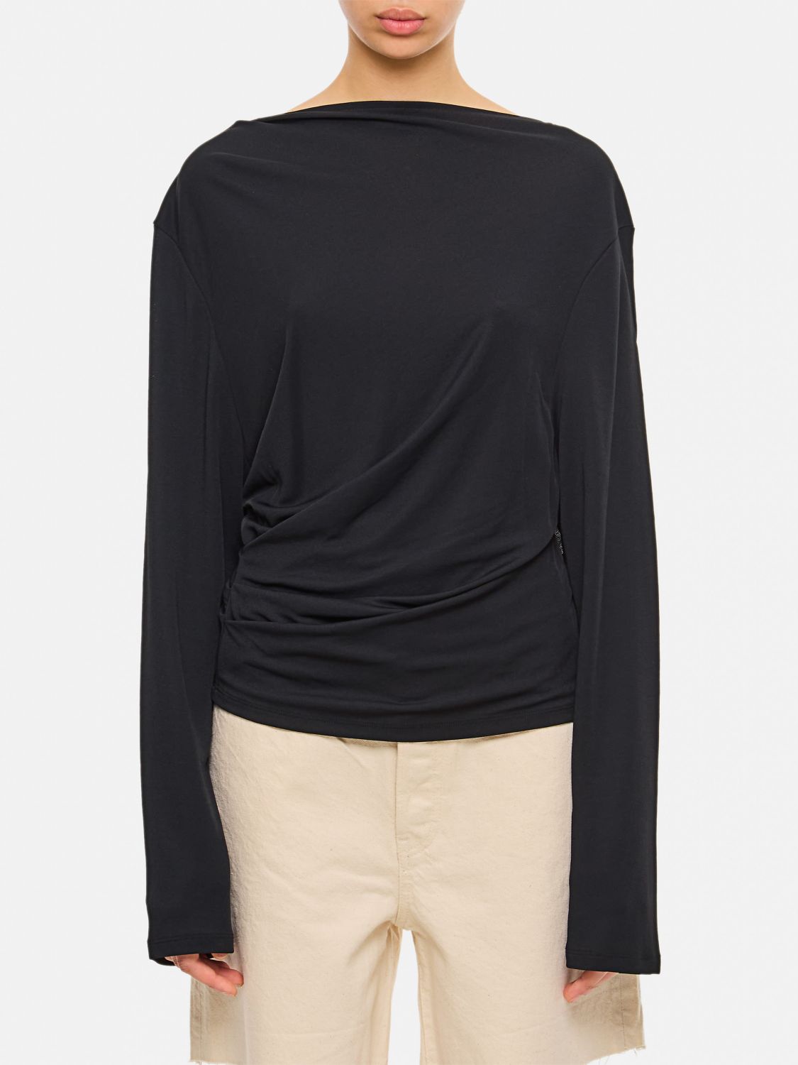 Top JACQUEMUS Woman color Black
