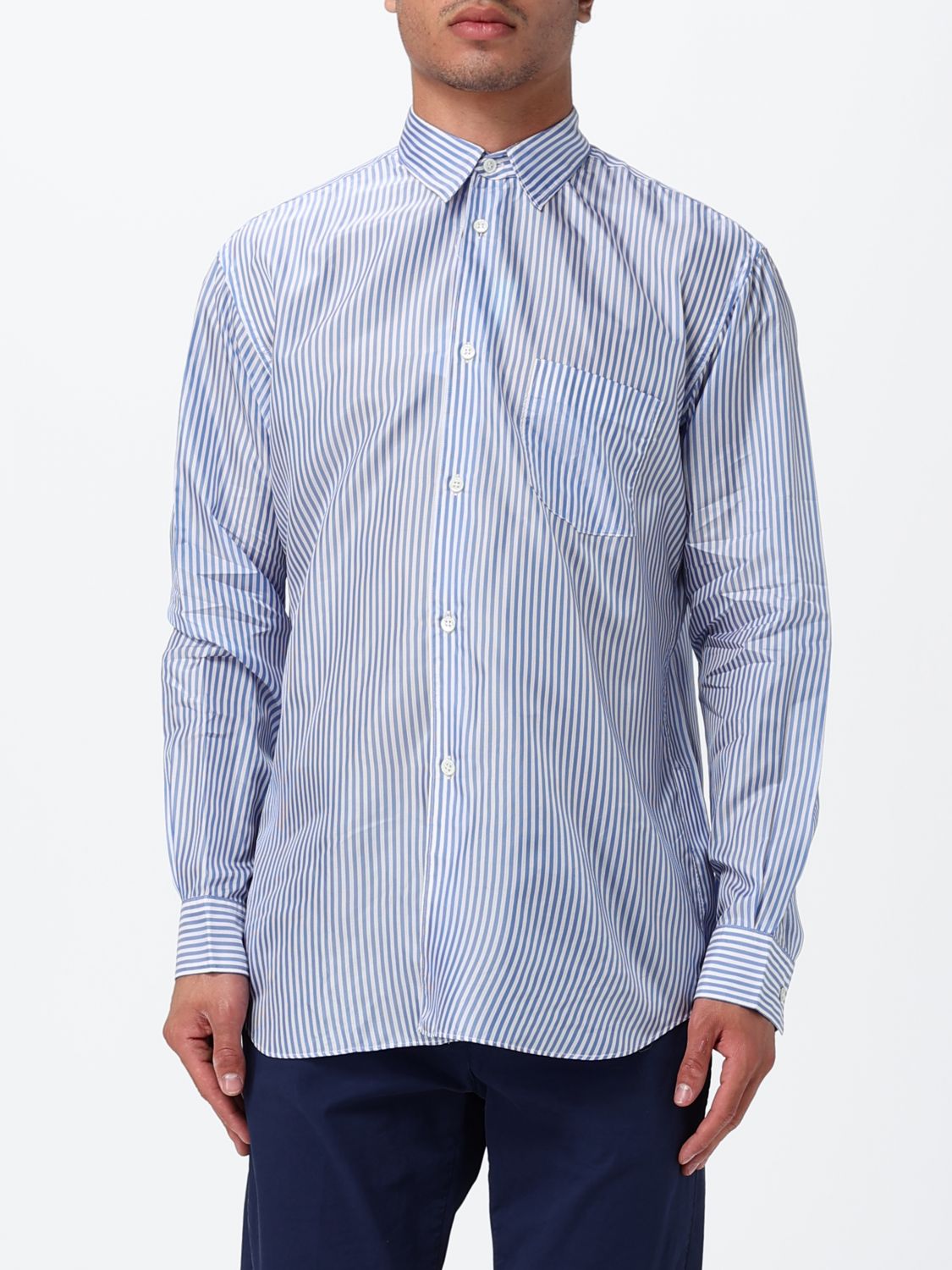 COMME DES GARÇONS Shirt Men color Striped
