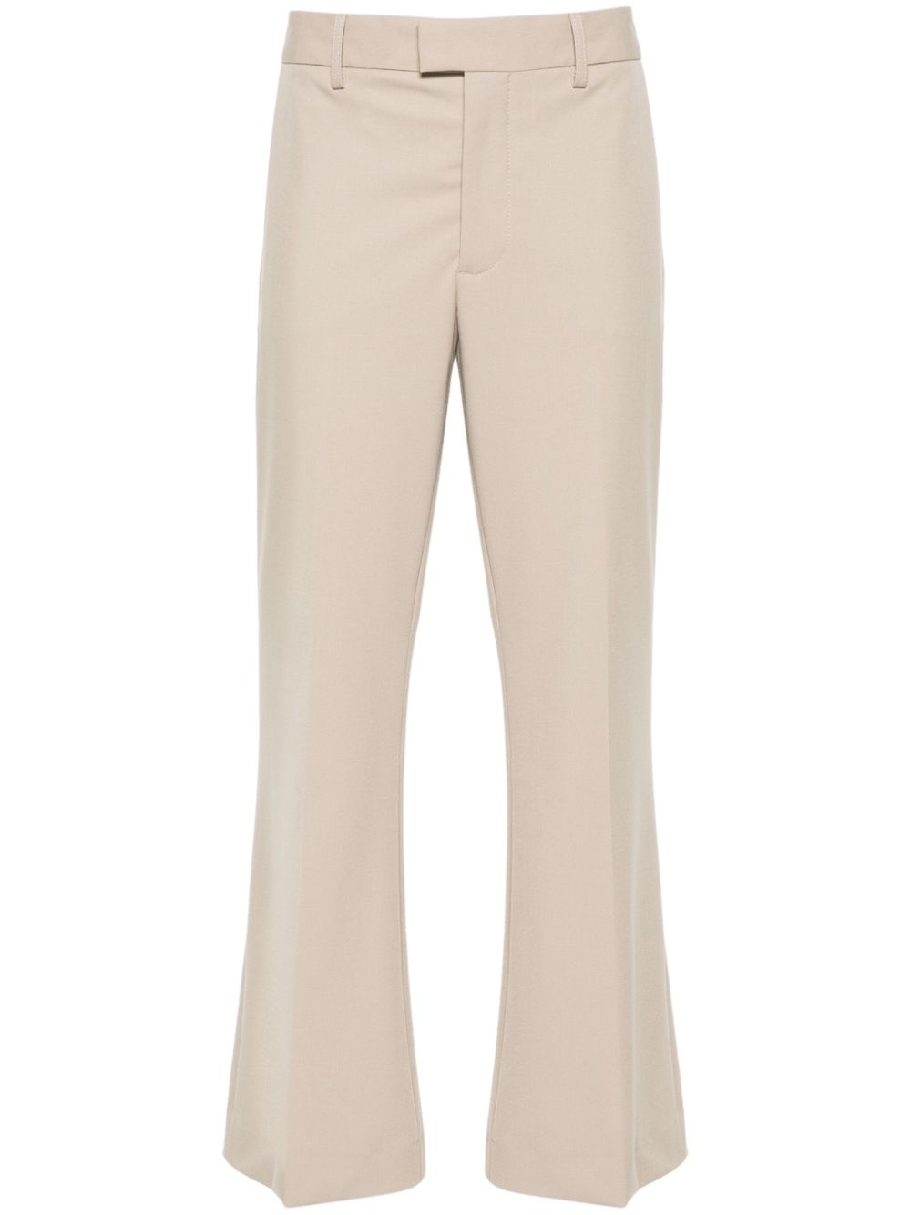 Wharton flared trousers - Neutrals
