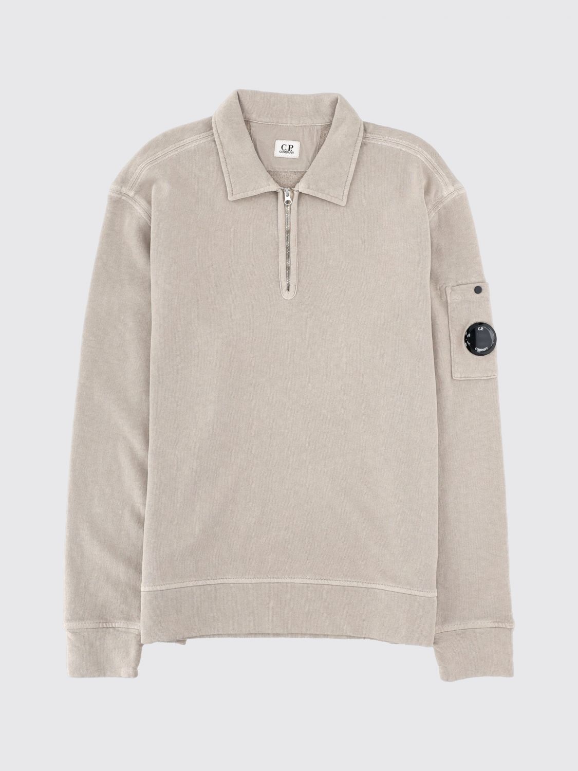 C. P. COMPANY Polo Shirt Men color Beige