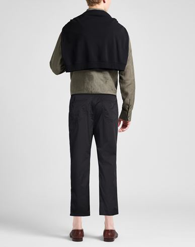 Man Pants Black Size 27 Cotton, Polyamide, Elastane