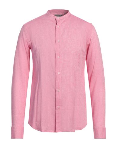 Man Shirt Pink Size 17 ½ Linen, Cotton