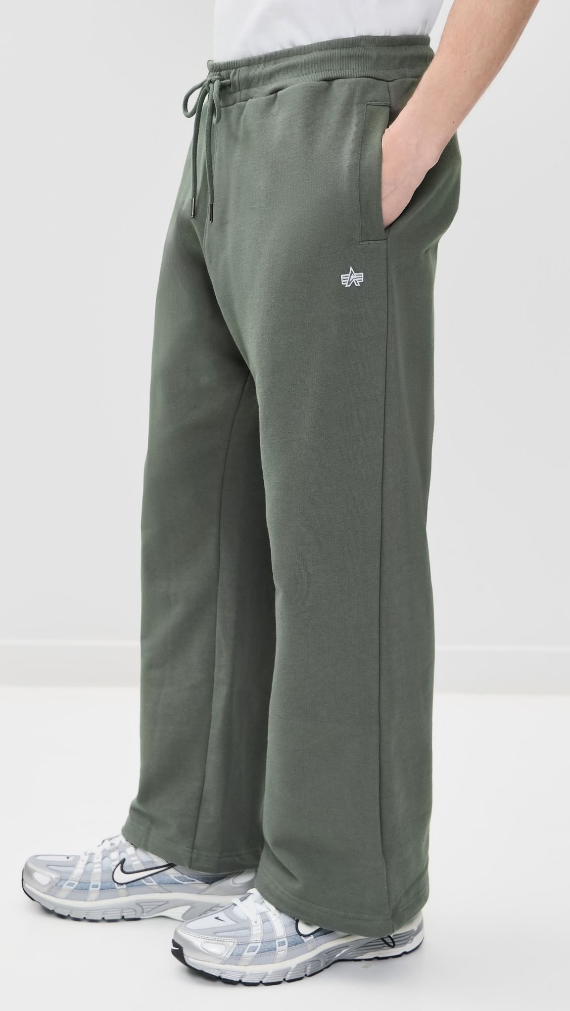 Essential French Terry Sweatpants FIELD GRAY