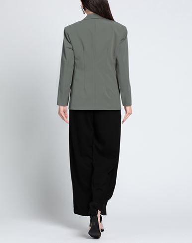 Please Woman Blazer Sage green Size XS Polyamide, Elastane