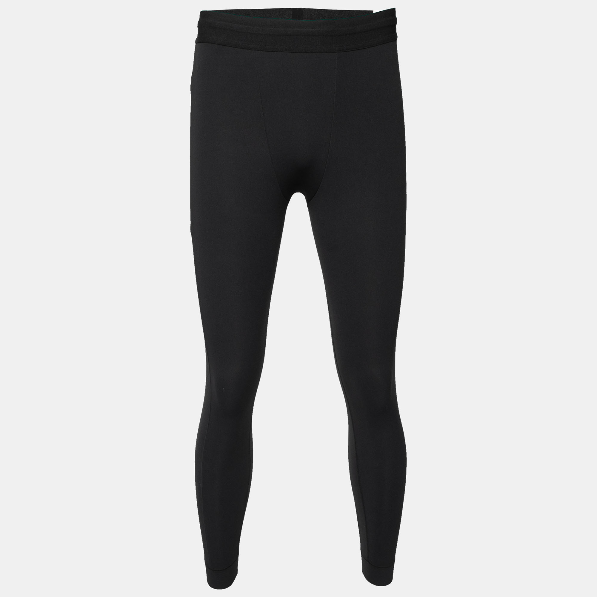 Nike Black Jersey Tight Fit Yoga Pant