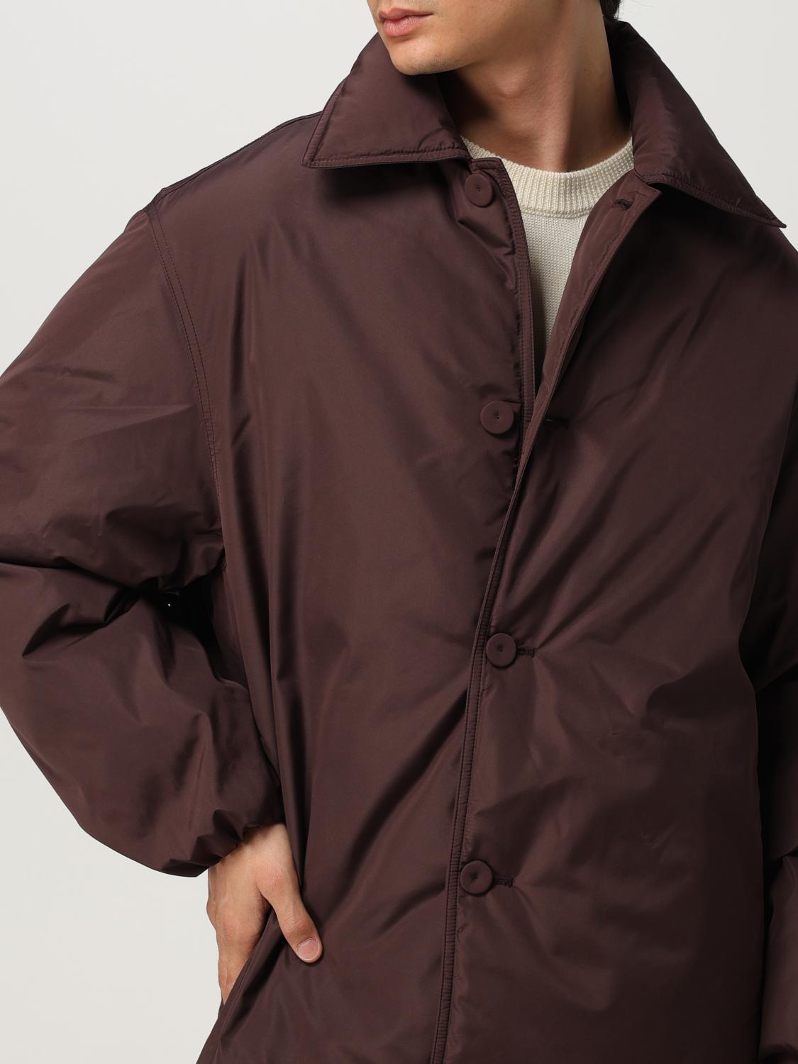 Coat Men color Brown