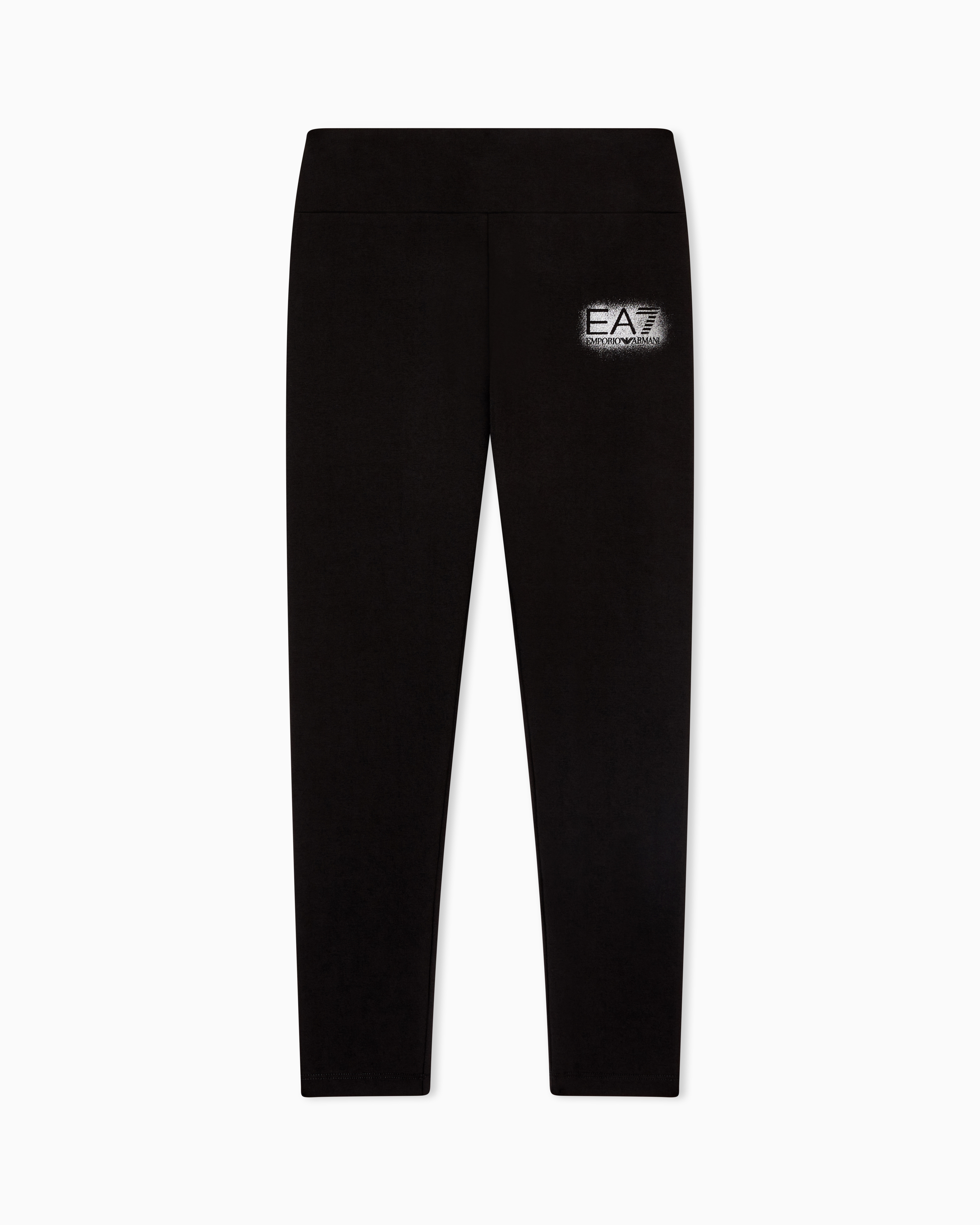 Visibility Girl stretch cotton jersey leggings